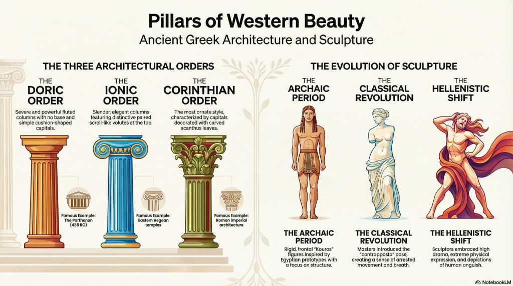 Greek Art Infographic