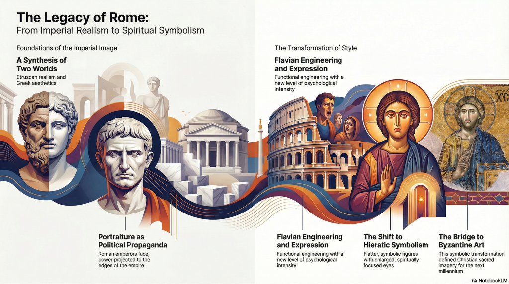 Roman Art Infographic