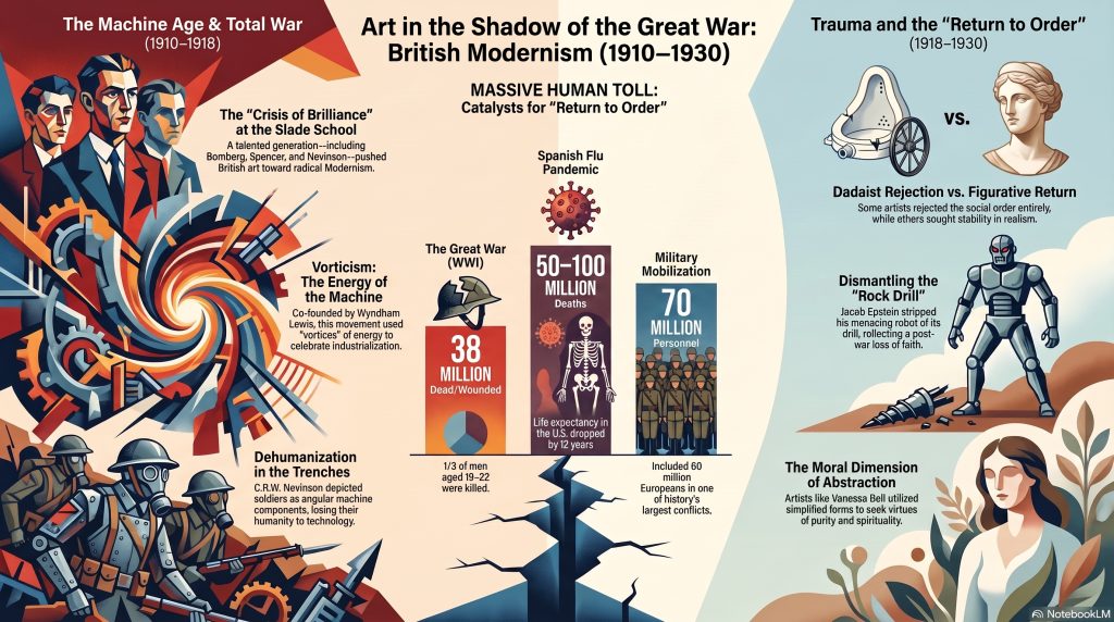 52-03 British Art 1900-50 - The Great War and After, 1910-1930