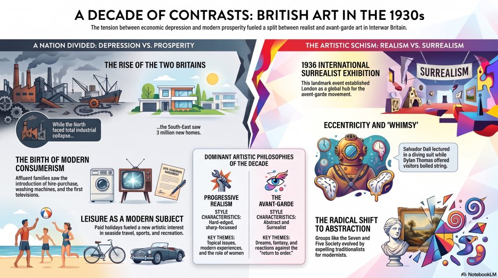 52-07 British Art 1900-50 - The Interwar Years,1930s
