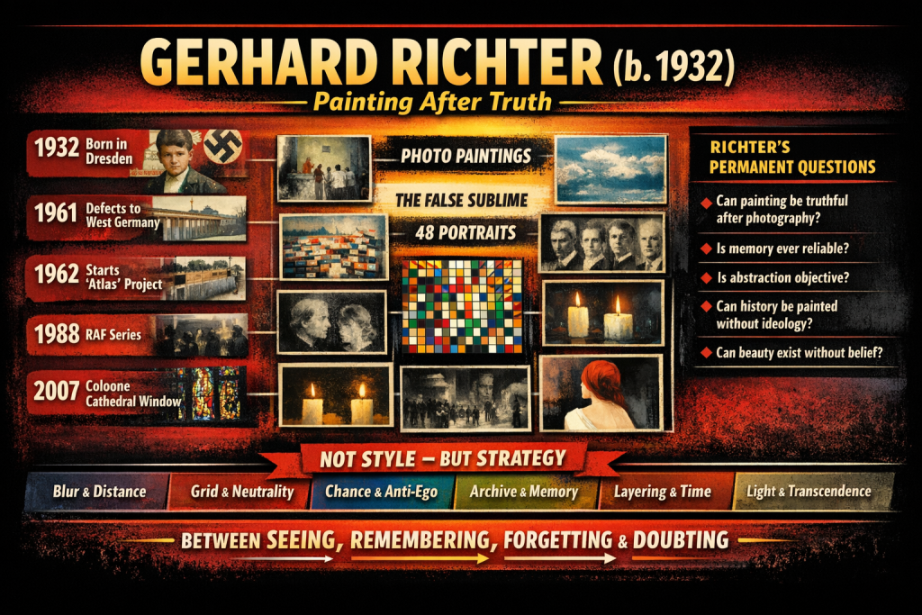 Gerhard Richter Infographic