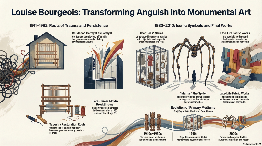 Louise Bourgeois Infographic