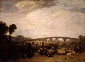 Walton Bridges ?exhibited 1807 by Joseph Mallord William Turner 1775-1851