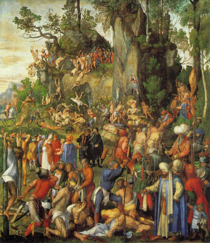 Durer_The_Martyrdom_of_the_Ten_Thousand_1508