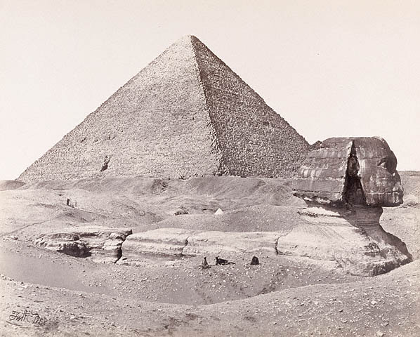 Frith_The_Great_Pyramid_and_the_Great_Sphinx_1858