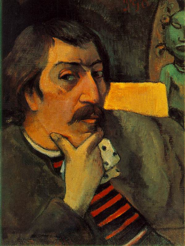 Gauguin_Portrait_of_the_Artist_with_the_Idol_c1893