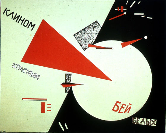 Lissitsky_Beat_the_Whites_with_the_Red_Wedge_poster_1919