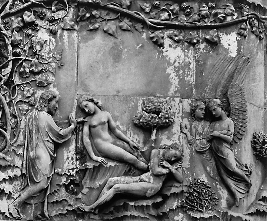 Orvieto_Duomo_First_Pillar_Creation_of_Eve