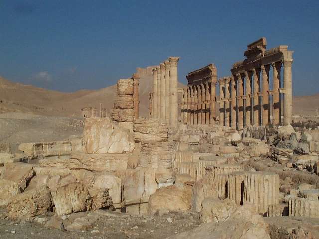 Palmyra_Colonnaded_streets
