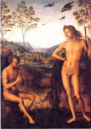 Perugino_Apollo_and_Marsyas_1490