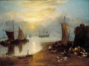 turner_sun_rising_through_vapour_fishermen_cleaning_and_selling_fish_1807