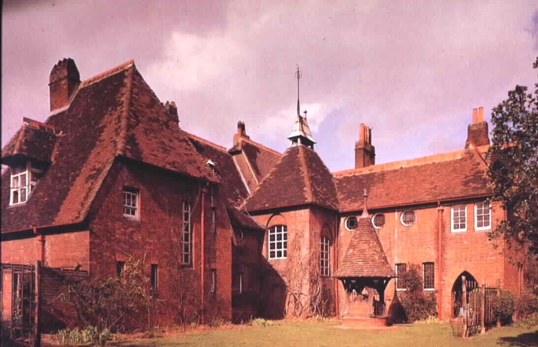 Art History by Laurence Shafe, webb_red_house_kent_1859_exterior